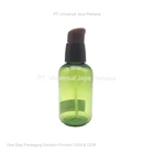 elegant green pump bottle cosmetic bottle 1