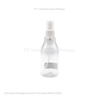 Botol Kosmetik Spray Pump Model Transparan