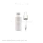 elegant white serum bottle cosmetic bottle 2
