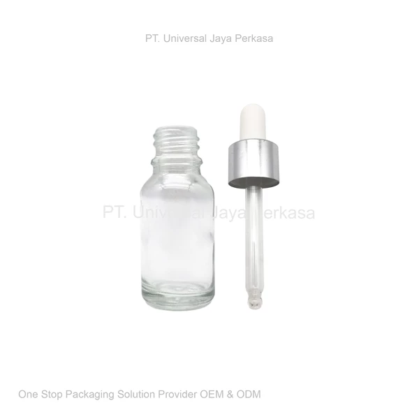 elegant clear serum bottle cosmetic bottle