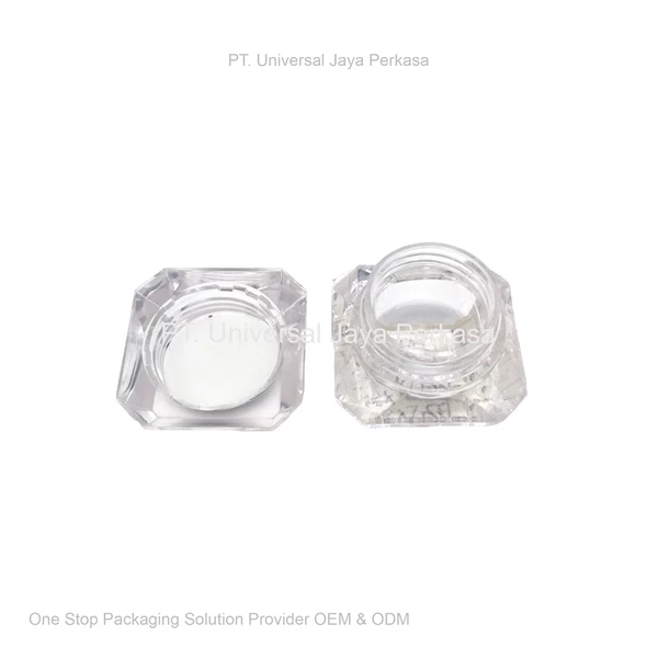 Luxury and elegant mini jar packaging cosmetic bottles