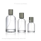 Elegant Transparent Perfume Bottle Spray Model 1