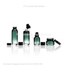 beautiful cosmetic packaging green cosmetic bottles 2