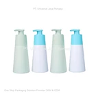 botol pump scrub desain cantik elegan botol kosmetik 1