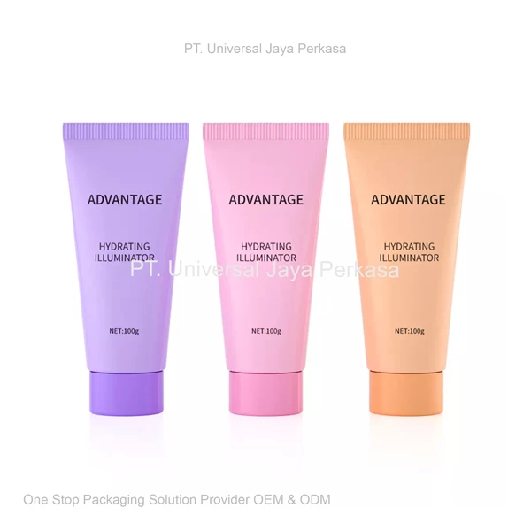 beautiful and attractive variant tube packaging for cosmetic bottles