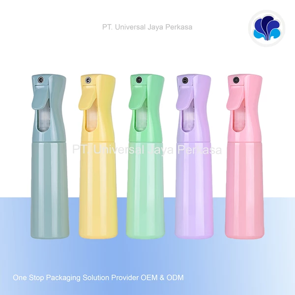 beautiful and elegant custom spray mist cosmetic bottle
