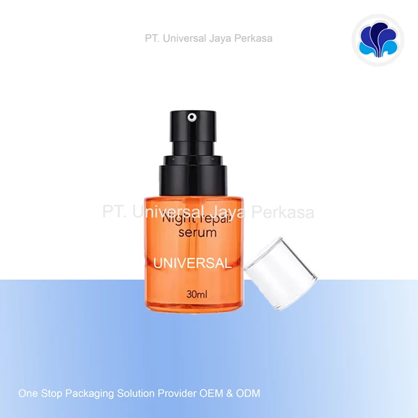 beautiful and attractive bottle serum pump by Universal cosmetic bottle