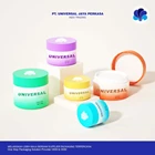 Custom Plastic Cream Jars Skincare Cosmetics Packaging Body Butter Lip Balm Jars By Universal botol kosmetik 2