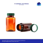 Custom 100 150 200 250 300 400 ml Medication bottle with cap amber white plastic pill bottle capsule bottle By Universal botol kosmetik 2