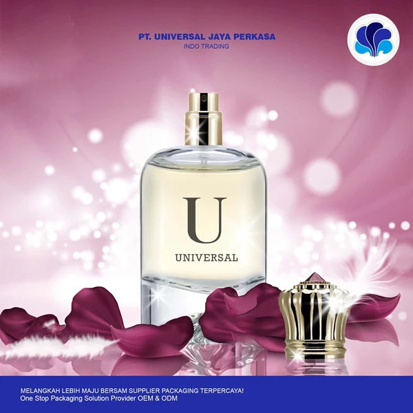 Botol Parfum Kaca Semprot cantik Populer dan menarik botol parfum kosong Custom by Universal botol kosmetik