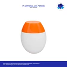 30ml popular cute egg shape oval orange empty plastic sunscreen cream lotion bottle package by Universal botol kosmetik 1