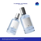 50ml round empty atomizer glass perfume bottles fine mist spray bottles with a matte silver cap by Universal botol kosmetik 1
