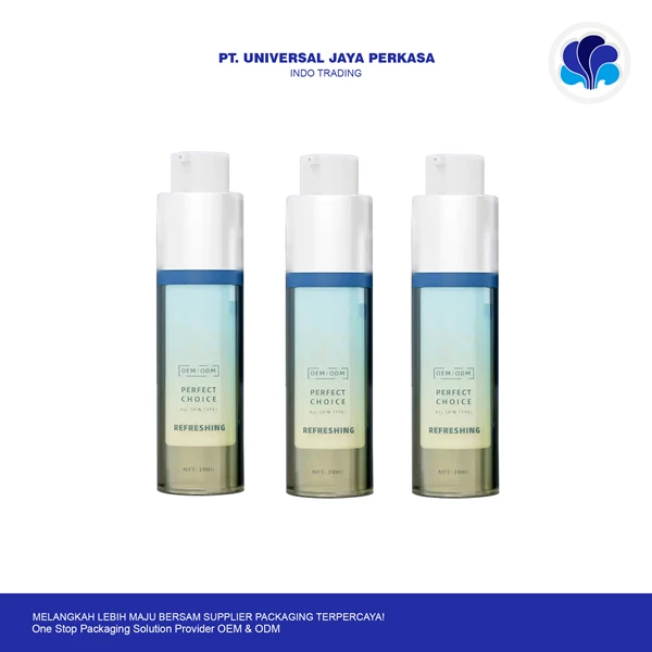 pump airless cantik & elegant by Universal botol kosmetik