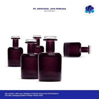 Dark Purple Apothecary Glass Perfume Bottle Classic Packaging