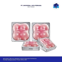 3D Pink Cloud Chrome Blush On Compact Case