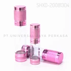 Silver Gold Pink Luxury Plastic Airless Lotion Pump Bottle  1