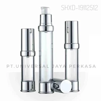 Silver Airless Bottle