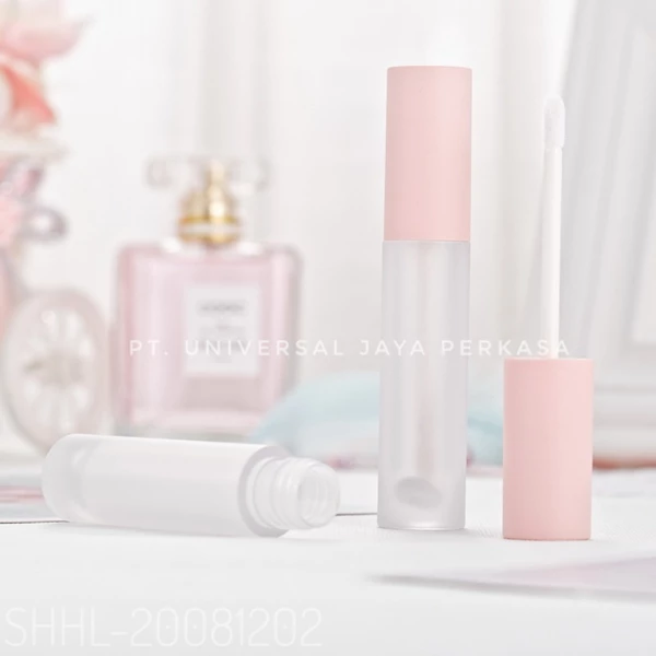  Pink Lip Gloss Tube Container