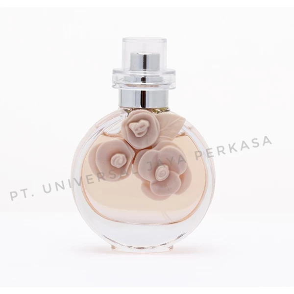 Botol Parfum motif Flower