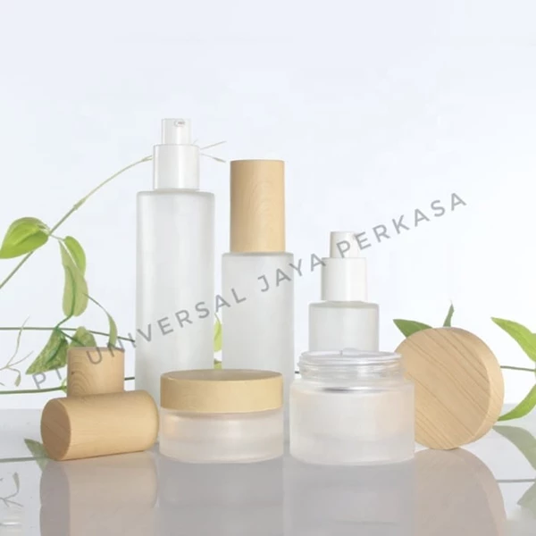 Skincare Packaging Set Bamboo