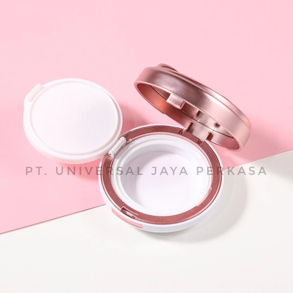 custom private BB cream foundation cushion case with puff and mirror