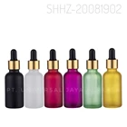  newest cosmetic glass face serum bottle essential oil bottles  1