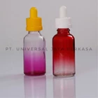gradient color glass serum dropper coloured bottle 3