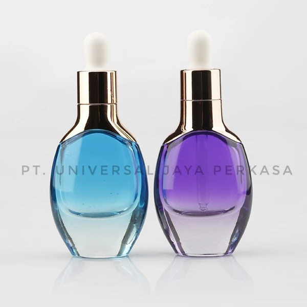 cosmetic glass face serum bottle essential oil bottles 