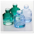 Empty fancy 20 30 ml cosmetic face serum press pump dropper bottle glass packaging with press pump dropper cap  4