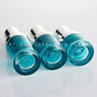 Silver push button pump dropper 30ml coating botol kaca penetes kosmetik untuk minyak esensial 6