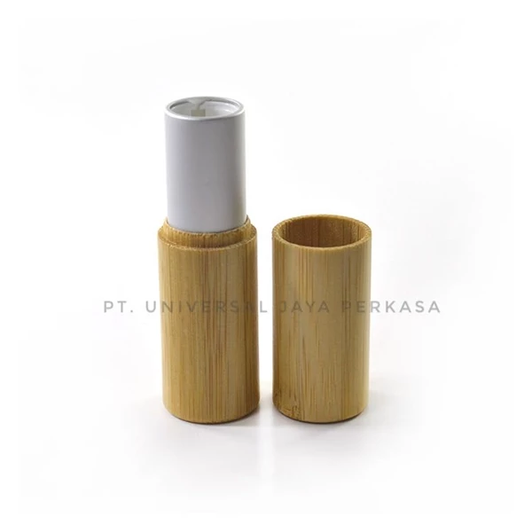 Bamboo lipstick tube