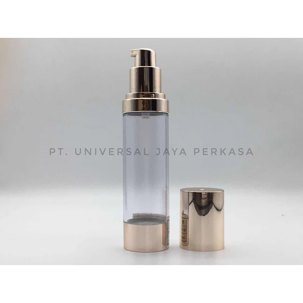 Botol Airless Emas Universal Jaya Perkasa