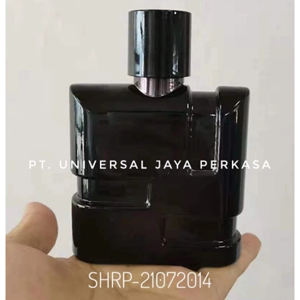 Perfume bottle black 100 ml 