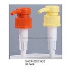 Cosmetic bottle head with Pump type 32 neck 1